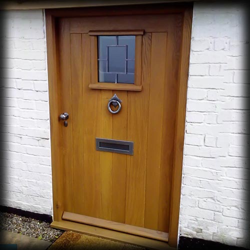 Oak Exterior Door